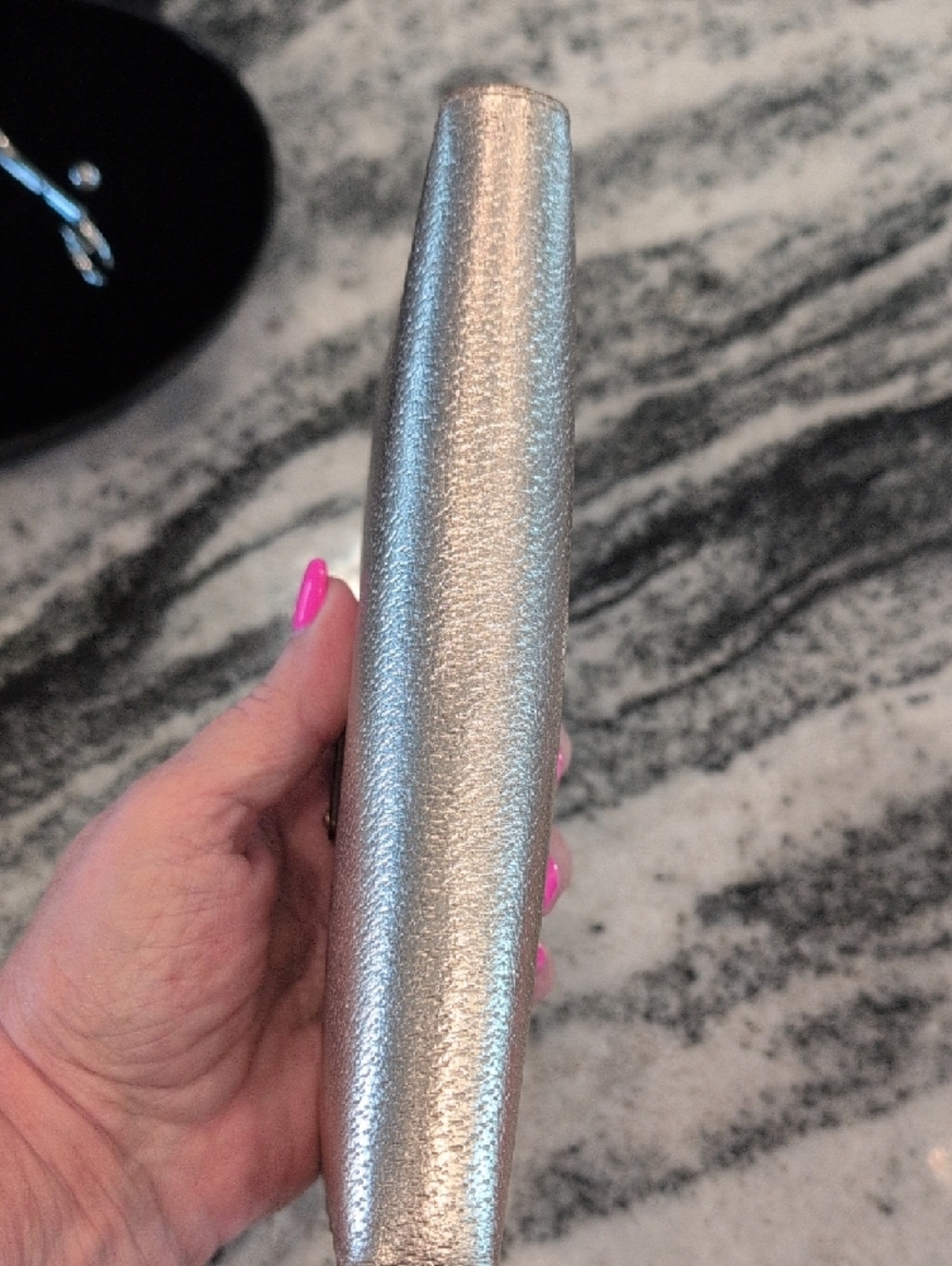 kate spade ♠️ Wellesley Neda Metallic Rose Gold Zip-Around Wallet - Picture 7 of 8